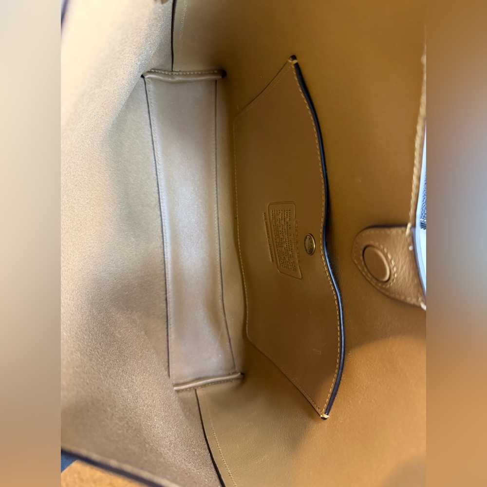 Coach Brooklyn Shoulder Bag 28 Maple - Picture 2 of 3